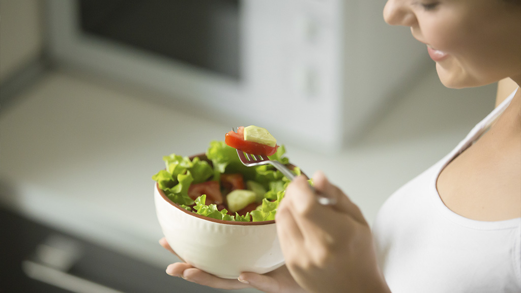 Dieta saludable en una familia actual