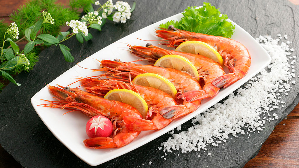 alimentos de mariscos