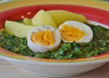 Sopa de espinacay zanahoria